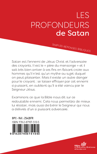 image du produit Les profondeurs de Satan