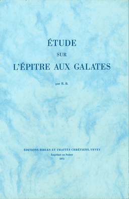 image du produit Étude sur l'épître aux Galates