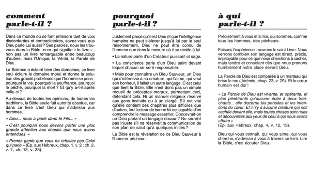 image du produit Dieu parle aujourd'hui (paquet de 100)