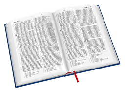 image du produit Bible Darby Révisée grand format, rigide bleu