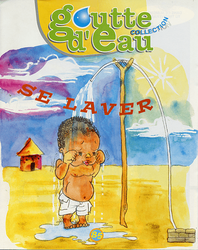 image du produit Goutte d'eau n°85 : "Se laver"