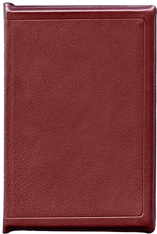 image du produit Hymnes et Cantiques ancienne édition, cuir grenat, grand format