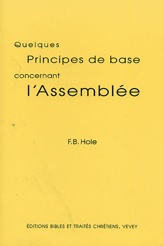 image du produit Quelques principes de base sur l'Assemblée