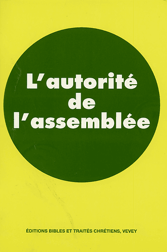 image du produit L'autorité de l'Assemblée