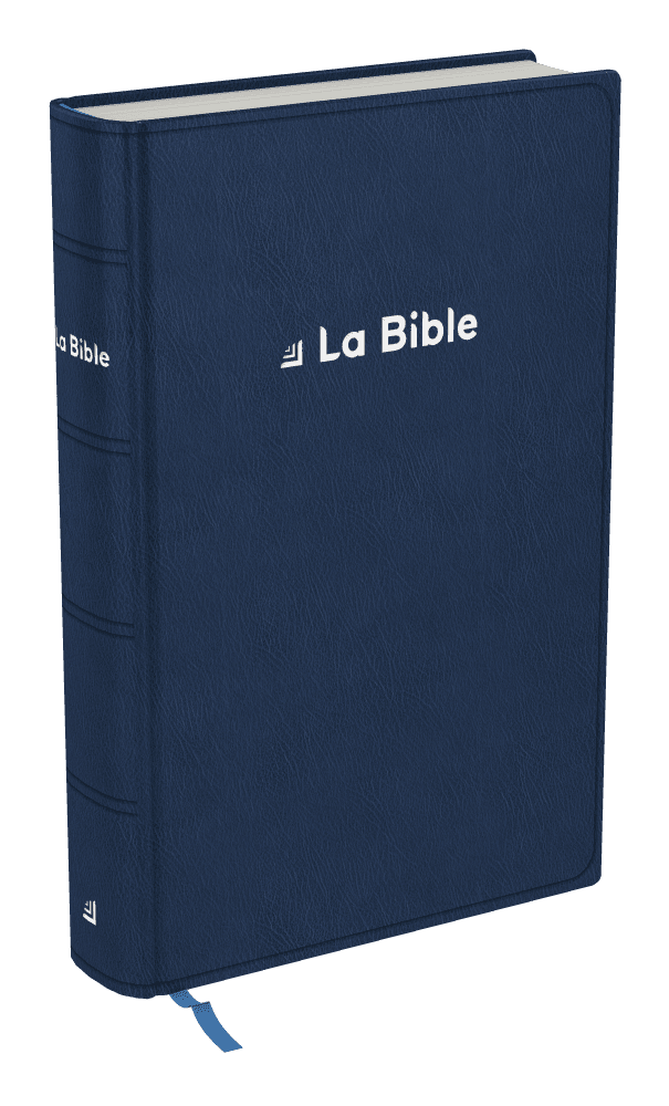 Produit Bible Darby Révisée format compact, souple bleu