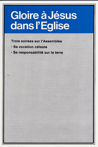 image du produit Gloire à Jésus dans l'Église