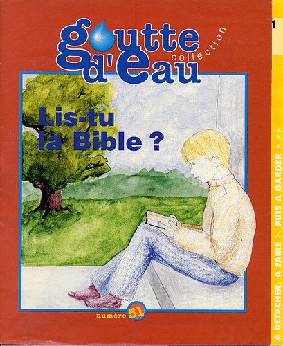 image du produit Goutte d'eau n°51 : Lis-tu la Bible ?