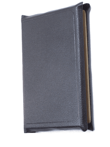 image du produit Bible cuir noir, petit format, ancienne prés.