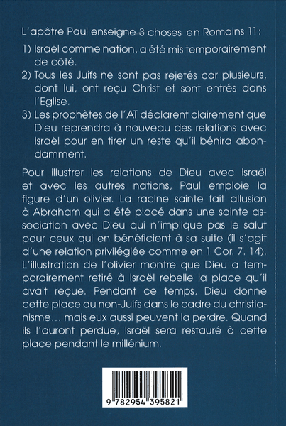 image du produit Israël et l'Eglise, une question d'actualité.