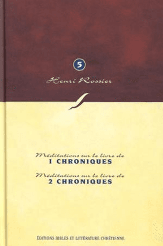 image du produit Méditations (Vol. 5) sur 1 et 2 Chroniques