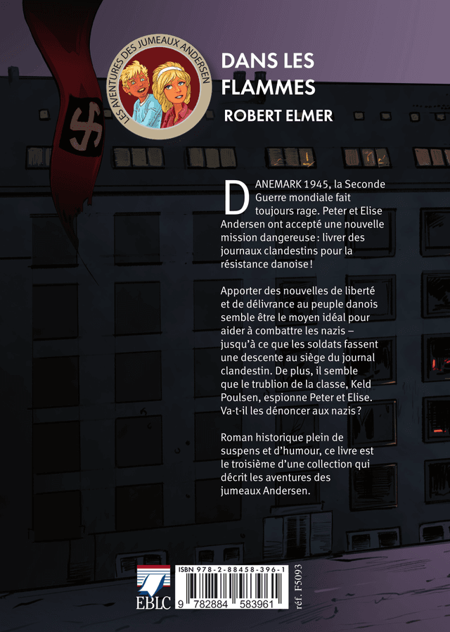 image du produit Dans les flammes, les aventures des jumeaux Andersen