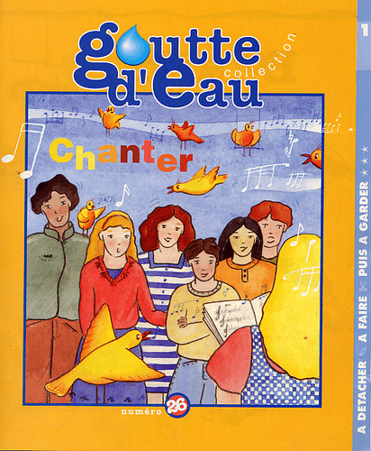 image du produit Goutte d'eau n°26 : Chanter