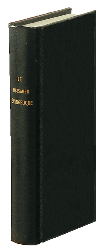 image du produit Messager Évangélique 1875, noir