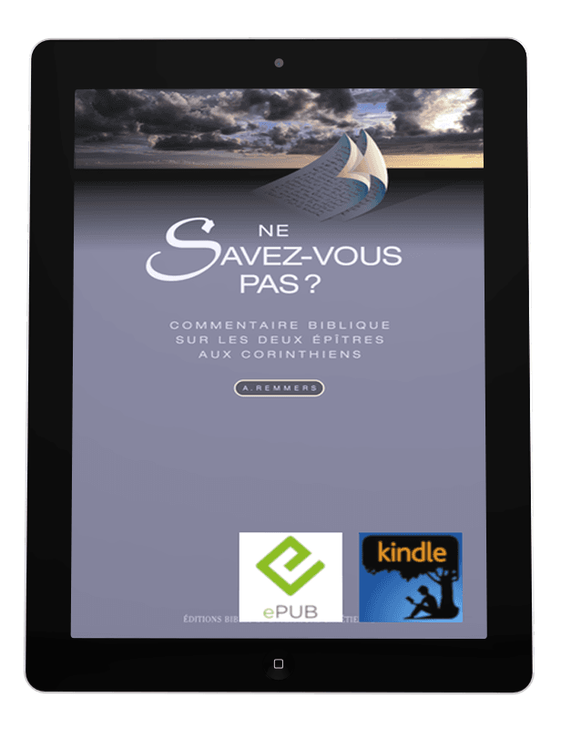 image du produit Ne savez-vous pas ? Commentaire sur 1 et 2 Corinthiens -eBook