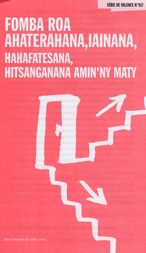 image du produit Deux manières de naître, vivre, mourir, malgache