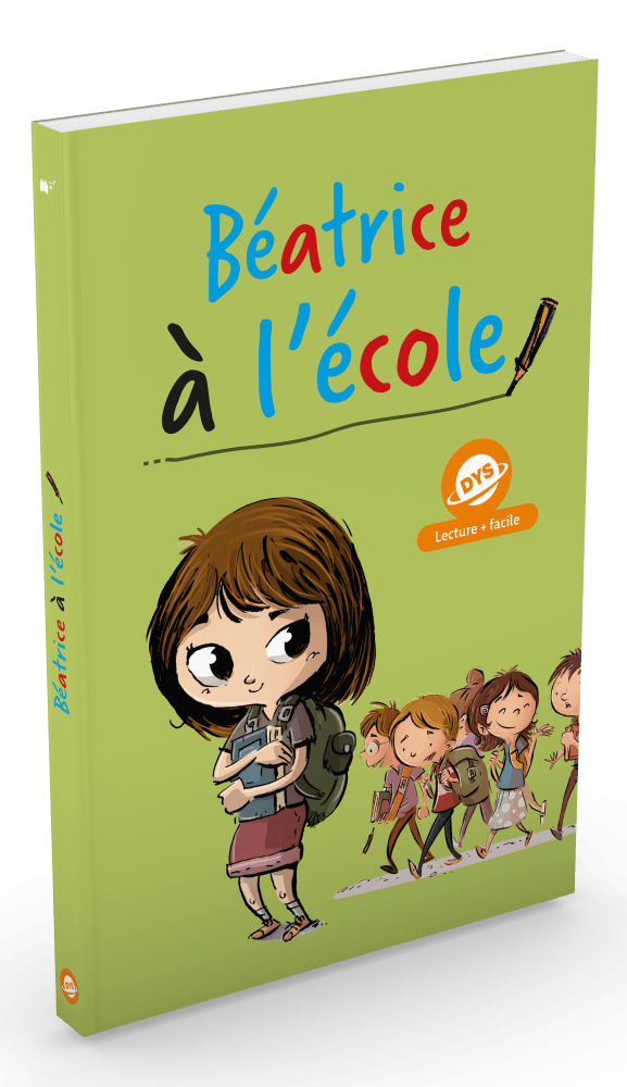 image du produit Béatrice à l'école, édition pour dys