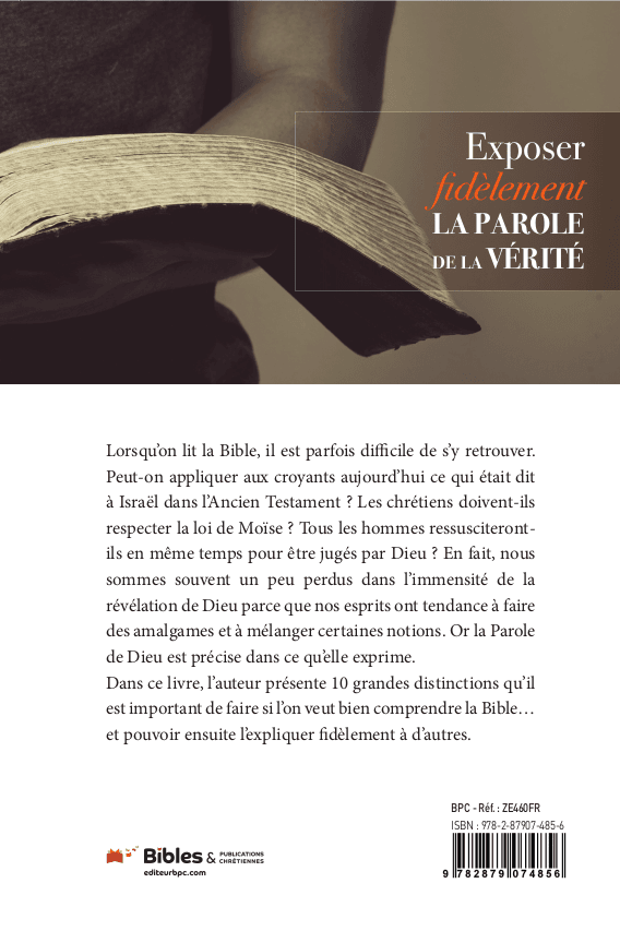 image du produit Exposer fidèlement la parole de la vérité